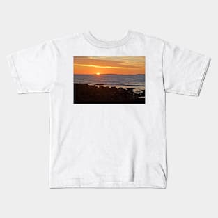 Isles of Shoals Sunrise 12 Kids T-Shirt